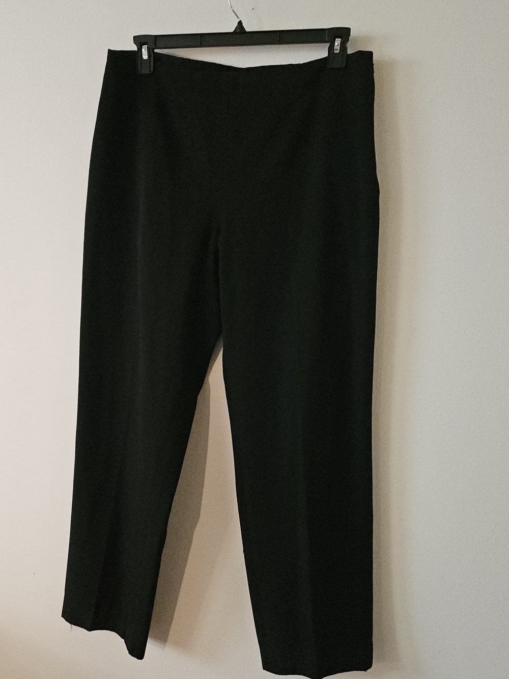 Classic Black Wide-Leg Women's Pants